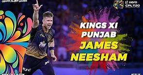 JAMES NEESHAM | KINGS XI PUNJAB | #IPLAuction #CPL #CricketPlayedLouder