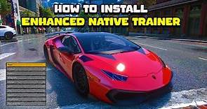 How to install Enhanced Native Trainer (2024) GTA 5 MODS