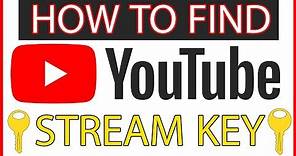 How To Find Your YouTube Stream Key