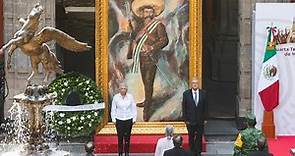 101 Aniversario Luctuoso de Emiliano Zapata, desde Palacio Nacional