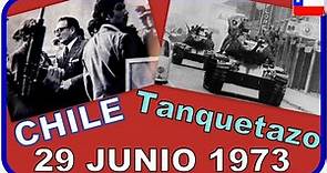 🔥▶Tanquetazo 29 JUNIO 1973 CHILE .