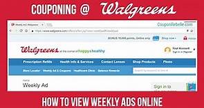 Couponing at Walgreens - How to View Walgreens Weekly Ads Online