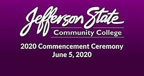 Jefferson State Community College 2020 Commencement Ceremony