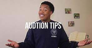 AUDITION TIPS!