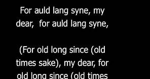 Auld Lang Syne -Dougie MacLean (With Lyrics-English Translation)12/31/2023 update in description