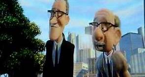 The Incredibles - Ollie Jonhston and Frank Thomas cameo