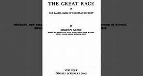 The Passing of the Great Race | Wikipedia audio article