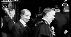 Andrew Bonar Law receives Freedom of the City (1919)