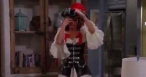 Vanessa Baxter (Nancy Travis) in Spike Heeled OTK Boots - Pirate Halloween Costume Last Man Standing