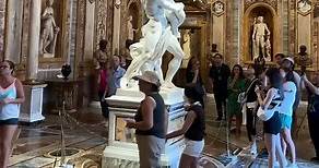 The Rape of Proserpina at the Borghese Museum SHORT VIDEO #1 - Rome Italy - ECTV