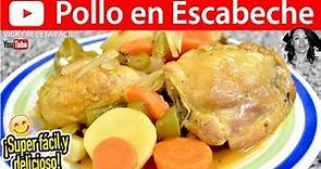 POLLO EN ESCABECHE | Vicky Receta Fácil