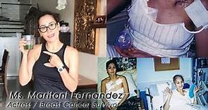 Real Life Story of Actress & Cancer Survivor Maritoni Fernandez