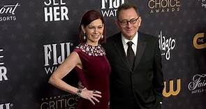 Carrie Preston and Michael Emerson 2023 Critics Choice Awards Red Carpet Arrivals