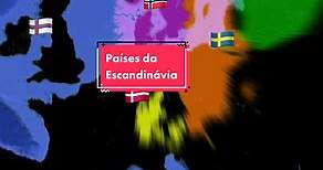Países da Escandinávia #geografia #escandinavia