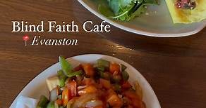 What’s not to love @blindfaithcafe?! So many delicious (and healthy) options to choose from! @blindfaithcafe @MainDempsterMile @cityofevanston | Chicago North Shore