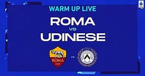 🔴 LIVE | Warm up | Roma-Udinese | Serie A TIM 2022/23