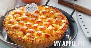 自家製超好吃的My apple pie/蘋果批/蘋果酥皮派的做法/How to make Apple Pie/ Apple Tart super easy recipe