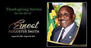 Thanksgiving Service for the life of Ernest Smith