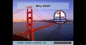 MBA Overview - Golden Gate University