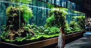 Discovering the Most Beautiful and Larger Fish Tank Aquatic Masterpieces