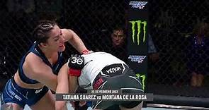 #UFCNashville Tatiana Suarez Somete a Montana De La Rosa