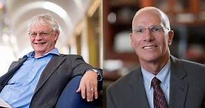 Provost Blouin and Lloyd Kramer address the UNC-Chapel Hill Class of 2020