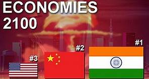Largest Economy of 2100 (GDP PPP) updated