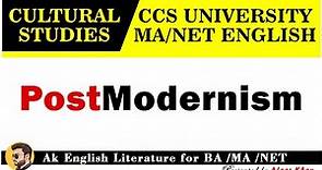 What is Postmodernism | PostModernism In English Literature | PostModernism Literary theory.