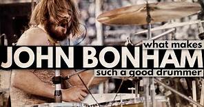 What Makes John Bonham Such a Good Drummer?