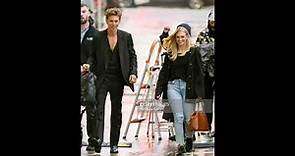 Austin Butler and his sister arriving and leaving jimmy kimmel