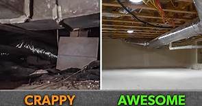 Crawlspaces Don't Have to Suck. How to Build the Best Crawlspace!