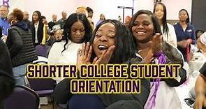Shorter College Student Orientation 2020
