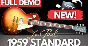 NEW EPIPHONE 1959 Les Paul Standard FULL DEMO