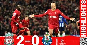Highlights: Liverpool 2-0 Porto | Thiago's thrilling strike in Anfield win