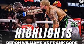 Deron Williams TAKES DOWN Frank Gore Via Split Decision [Highlights + Recap] | CBS Sports HQ