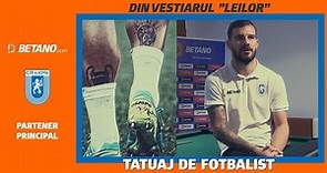 Tatuaj de fotbalist cu Mihai Bălașa | Din vestiarul leilor