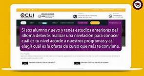 Tutorial uso de la web CUI Centro Universitario de Idiomas