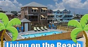 Outer Banks Beachhouse House Tour | It's ON the Beach!