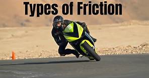 Types of frictional forces with examples