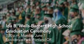 Ida B. Well-Barnett High School Graduation Ceremony 2021