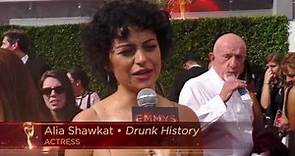 Alia Shawkat ("Drunk History") on when she first knew she wanted to act - 2016 Primetime Emmys