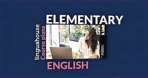 Linguahouse.com Elementary (A1-A2) Course Plan