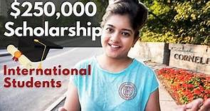 100% Cornell Scholarships for International Students | Road to Success Ep.01