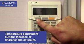 Fujitsu Air Conditioning Control Panel How To Guide