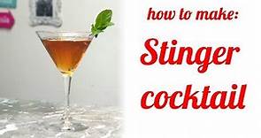 Stinger cocktail TUTORIAL (1000 modi per brindare)