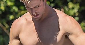 Shirtless Chris Hemsworth Bares His Beefy Muscles and We're Mesmerized—See the Pics!