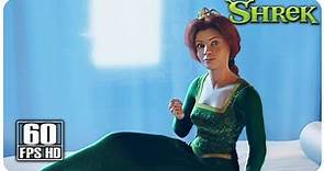 Shrek (2001) | Shrek rescata a Fiona / Burro conoce a la Dragona | [2K 60FPS] LAT