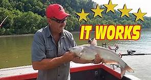 Free Drifting the River with this NEW Dark Water Catfish BAIT.