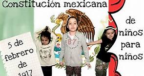 Constitución mexicana para niños. 5 de febrero para niños.