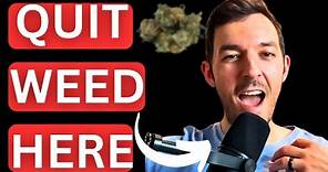 HOW TO QUIT SMOKING WEED: A Complete Guide (Part 1)